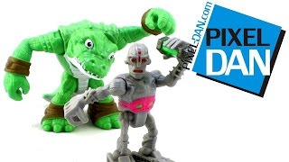 Teenage Mutant Ninja Turtles HalfShell Heroes Leatherhead amp Kraang Video Review [upl. by Nosyarg357]