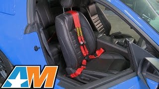 20052017 Mustang Schroth QuickFit Pro Harness Review amp Install [upl. by Volnak913]