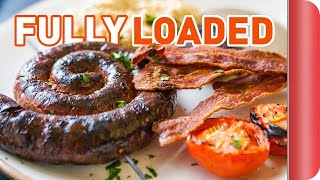 Fully Loaded English Breakfast Recipe  Big Night In  Sorted Food [upl. by Misak]