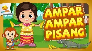 Ampar Ampar Pisang  Lagu Anak Indonesia [upl. by Ativet397]