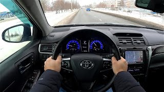 2016 TOYOTA CAMRY 35 249 POV TEST DRIVE [upl. by Carie]