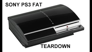 Sony PlayStation 3 Fat Disassembly [upl. by Ardiekal]