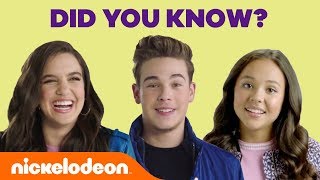 Top 5 Little Known Facts w Breanna Yde Ricardo Hurtado amp Lilimar 🐶  NickStarsIRL [upl. by Htyderem675]