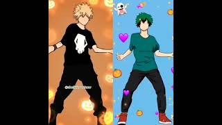 Kacchan amp Deku dancing  KISS ME MORE [upl. by Boswall762]