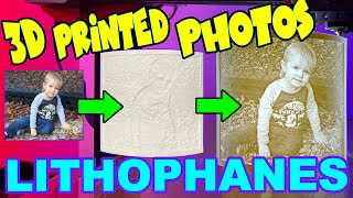 Tutorial  3D Print Your Own Lithophanes [upl. by Annovy]