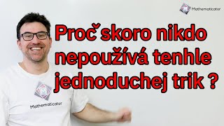 Přijímačky na SŠ  Trik na rychlé řešení rovnic [upl. by Devora]