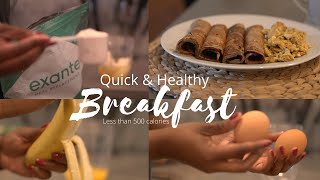 Quick amp Healthy Breakfast For Weight Loss  Exante Meal Replacement [upl. by Aigneis]