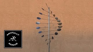 How To Build A Wind Sculpture Secret to Spin Revealed [upl. by Miki]