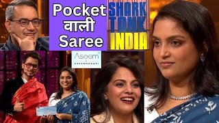 Shark Tank India Season 4  Episode 16 Review  Pocket वाली Saree  Aseem Shakti Saree Shark Tank [upl. by Laughry499]