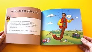 Letterland Story Corner  Jumping Jim is just jumping [upl. by Lorola695]