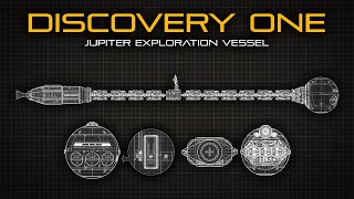 2001 A Space Odyssey Discovery One  Extended Ship Breakdown [upl. by Barty]