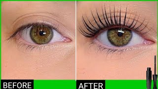 DIY Mascara at Home using only 2 Ingredients Without Charcol Powder and Beeswax Homemade Mascara [upl. by Aimit608]