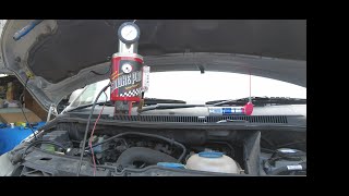 VW Transporter T5 intercooler replacement [upl. by Helban]