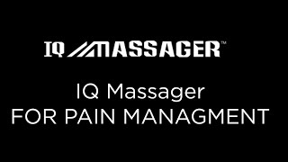 IQ Massager Tutorial  TENSEMS Pain Management [upl. by Airlia710]