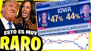 CAOS TOTAL con encuesta que predice la VICTORIA de Kamala Harris ❌ En IOWA  Estado MUY Pro Trump [upl. by Nottage487]