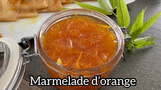 Recette de la marmelade d’orange super facile [upl. by Tonkin]