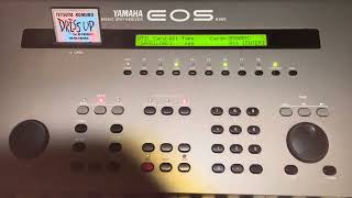 YAMAHA EOS B500 amp QY100 SYNC [upl. by Enella23]