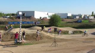 challenge france bmx nord est beaune 2017 finale 8 ans et moins garçon [upl. by Meeki]