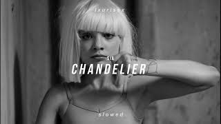 sia  chandelier 𝙨𝙡𝙤𝙬𝙚𝙙 𝙩𝙤 𝙥𝙚𝙧𝙛𝙚𝙘𝙩𝙞𝙤𝙣  𝙧𝙚𝙫𝙚𝙧𝙗  use headphones [upl. by Selma]