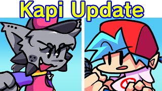 Friday Night Funkin VS Kapi Arcade Showdown V2  Cutscenes FNF Mod Update [upl. by Anirahtak]