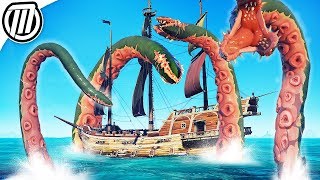 Sea of Thieves KRAKEN ATTACK Gameplay [upl. by Nomla970]