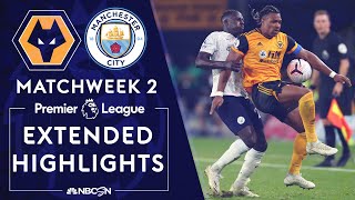 Wolves v Manchester City  PREMIER LEAGUE HIGHLIGHTS  9212020  NBC Sports [upl. by Carlisle904]