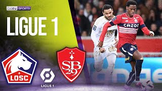 Lille vs Brest  LIGUE 1 HIGHLIGHTS  02252023  beIN SPORTS USA [upl. by Millham]