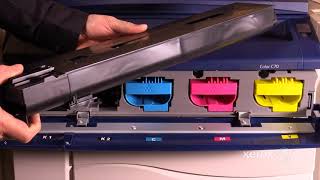 Xerox® Color C60 70 How to Replace the Toner Cartridges [upl. by Shermie]