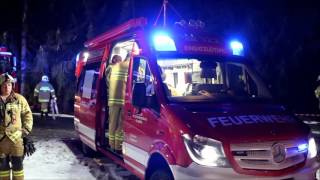 Großbrand auf Bauernhof in Thalgau [upl. by Airla]