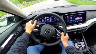 2021 Skoda Octavia Combi 15 TSI etec  pov test drive [upl. by Fischer415]