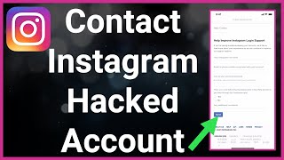 How To Contact Instagram About Hacked Account [upl. by Attenyl960]