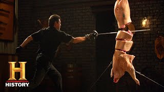 Forged in Fire Musketeer Rapier Final Round Teddy vs Jesse Season 7  History [upl. by Purcell]