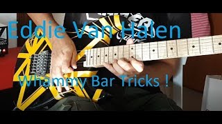 Eddie Van Halen Whammy Bar Tricks [upl. by Sherri]