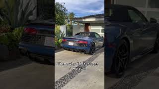 Audi R8 vs Huracan [upl. by Naitsirhk]