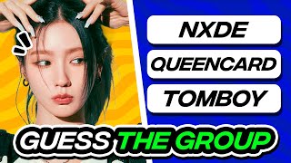 GUESS THE KPOP GROUP BY 3 SONG NAMES 1  FUN KPOP GAMES 2023 [upl. by Acsecnarf]