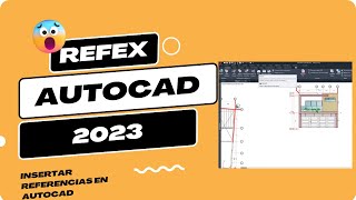 👉👉COMO INSERTAR UNA REFERENCIA DWG EN AUTOCAD Y PARA QUE SIRVE😮😮😮 [upl. by Nryhtak]