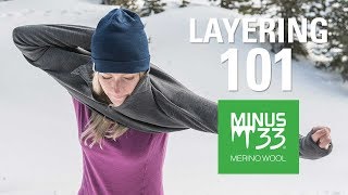 Layering 101 with Minus33 Merino Wool [upl. by Marie]