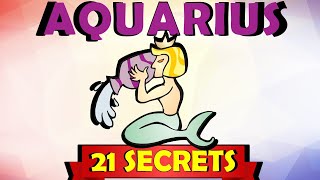 Aquarius Personality Traits 21 SECRETS [upl. by Notslar406]