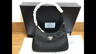 Original Prada ReEdition 2005 ReNylon Mini Bag HD Unboxing [upl. by Nelyk669]