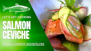 ceviche with salmon [upl. by Streeto]