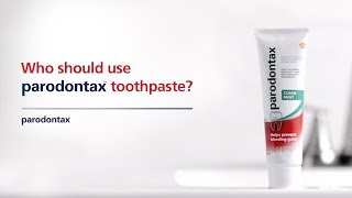 Who Should Use parodontax™ Toothpaste  parodontax™ Toothpaste [upl. by Akcirahs]