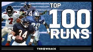 Top 100 Runs in NFL History [upl. by Neehs]