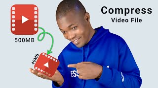 how to Compress Video file on Window Without Losing Quality  FAST amp FREE [upl. by Arihk]