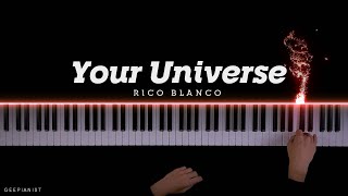 Your Universe  Rico Blanco  Piano Cover by Gerard Chua [upl. by Erodasi]