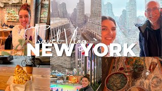 NEW YORK CITY VLOG  exploring Manhattan Central Park Radio City amp Food [upl. by Ehcadroj]