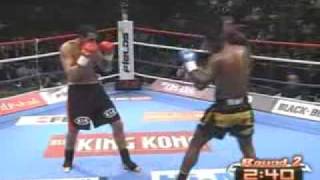 Badr Hari VS Remy Bonjasky K1 World GP 2008 [upl. by Leva809]