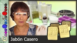 Cómo hacer Jabón Casero para Principiantes Tutorial [upl. by Hairahcez]