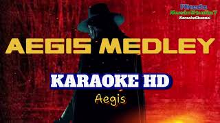 AEGIS MEDLEY  By Aegis KARAOKE HD [upl. by Piero]