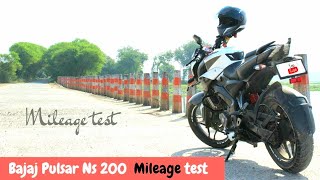 Mileage test of 2018 Ns 200 [upl. by Derman]