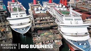 How 300 Million Cruise Ships Are Demolished  Big Business [upl. by Rivy]